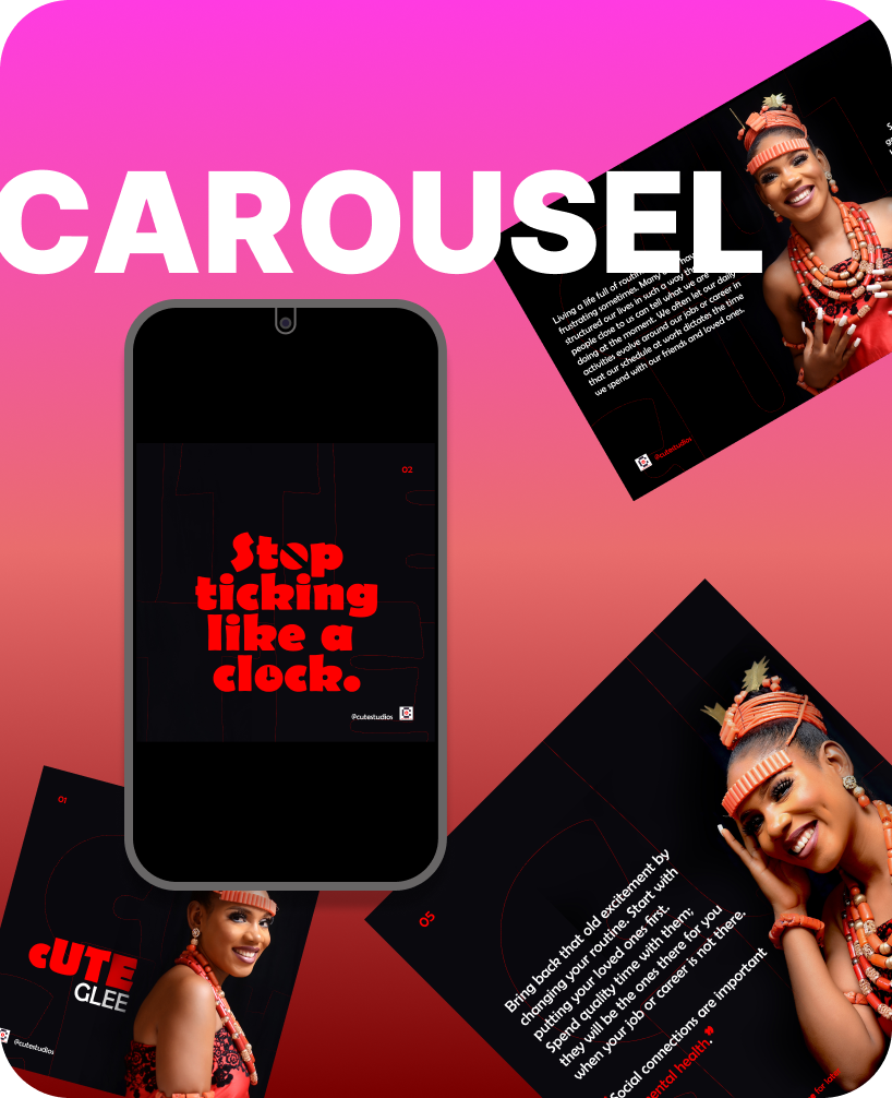 Cute Studio Social Media - Brand Identity & Mobile App